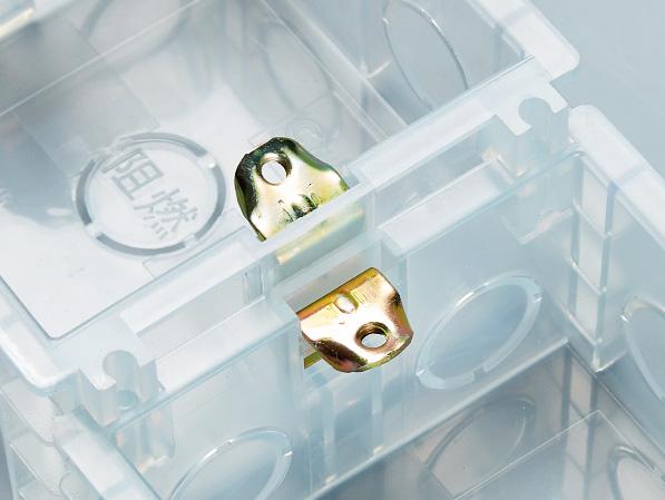 PVC透明86無縫式接線底盒 PVC透明86無縫式接線底盒